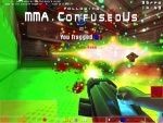 Warning: When playing as Earth, dying with the dual gats out results in scenes like this.