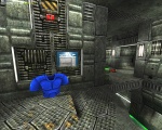 Doom's armor is right at home. And so is Visor's corpse.