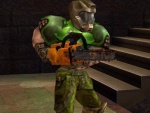 Doom shows off his new Chainsaw